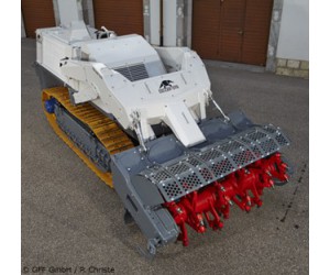 Vehicle for mechanical mine clearance Digger D-250