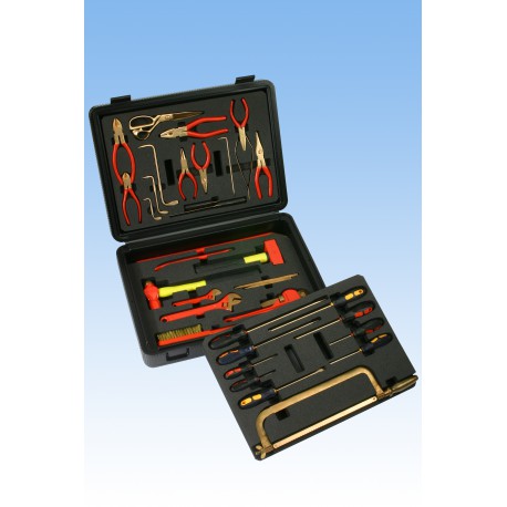 Non magnetic tool kit 36 pieces